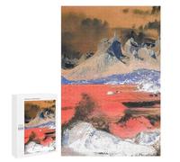 1000 PCS Puzzle For Adults Alien Landscape with Red Soil And Snow-Capped Peaks Jigsaw Anti-Stress Toys Presents for Women Deal As Gifts for The Whole Family 1000 PCS