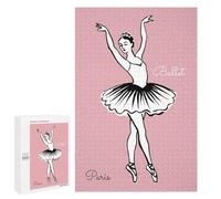 1000 PCS Puzzle for Adults Ballet Dancer in Paris Puzzle For Teenagers Improve Memory Every Piece Is Unique - Learning Educational Toys 1000 PCS