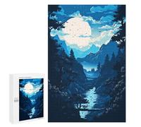 1000 PCS Puzzle For Adults Beautiful Night View Jigsaw for Adults Relax Games Staycation Kill Time Deal As Gifts for The Whole Family 1000 PCS