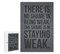 1000 PCS Puzzle For Adults Being Weak Vs Staying Weak Jigsaws for Adults Puzzle Improve Memory Wishlist with Santa Claus Stress Reduction Gifts 1000 PCS