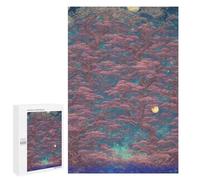 1000 PCS Puzzle For Adults Bonsai Inspired Landscape Jigsaw for Adults Relax Games Staycation Kill Time Deal As Gifts for The Whole Family 1000 PCS