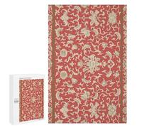 1000 PCS Puzzle for Adults Chinese Floral Red Owen Jones Puzzle For Teenagers Improve Memory Every Piece Is Unique - Learning Educational Toys 1000 PCS