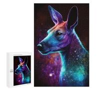 1000 PCS Puzzle for Adults Cosmic Kangaroo Portrait-14 Puzzle For Teenagers Improve Memory Every Piece Is Unique - Learning Educational Toys 1000 PCS