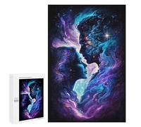 1000 PCS Puzzle For Adults Cosmic Love Connection Jigsaws for Adults Puzzle Improve Memory Wishlist with Santa Claus Stress Reduction Gifts 1000 PCS