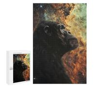 1000 PCS Puzzle For Adults Cosmic Nebula Chimpanzee Jigsaw for Adults Relax Games Staycation Kill Time Deal As Gifts for The Whole Family 1000 PCS