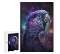 1000 PCS Puzzle For Adults Cosmic Parrot Art Print-5 Jigsaws for Adults Puzzle Improve Memory Wishlist with Santa Claus Stress Reduction Gifts 1000 PCS