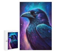 1000 PCS Puzzle for Adults Cosmic Raven Art Print Puzzle For Teenagerss Improve Memory Fun Activities at Home Stress Reduction Gifts 1000 PCS