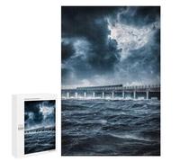 1000 PCS Puzzle For Adults Dundee Tay Rail Bridge Jigsaws for Adults Relax Games Pattern Assembly Deal As Gifts for The Whole Family 1000 PCS