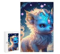 1000 PCS Puzzle For Adults Fantasy Cute Baby Fox Phone Case Jigsaws for Adults Puzzle Improve Memory Wishlist with Santa Claus Stress Reduction Gifts 1000 PCS