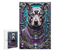 1000 PCS Puzzle for Adults Futuristic Steampunk Dog Puzzle For Teenagerss Improve Memory Fun Activities at Home Stress Reduction Gifts 1000 PCS