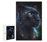 1000 PCS Puzzle for Adults Galactic Panther Portrait -1 Puzzle For Teenagers Improve Memory Every Piece Is Unique - Learning Educational Toys 1000 PCS