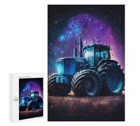 1000 PCS Puzzle for Adults Galactic Tractor Adventure Puzzle For Teenagers Improve Memory Every Piece Is Unique - Learning Educational Toys 1000 PCS