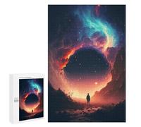 1000 PCS Puzzle for Adults Gateway to The Cosmos Adult Jigsaw Puzzle Brain Teaser Game But Fun And Humorous Fun at Home Activities, 1000 PCS