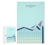 1000 PCS Puzzle For Adults Glasgow City Snippet 2 Jigsaws for Adults Relax Games Pattern Assembly Deal As Gifts for The Whole Family 1000 PCS