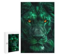 1000 PCS Puzzle For Adults Green Lion King Image Jigsaws for Adults Puzzle Improve Memory Wishlist with Santa Claus Stress Reduction Gifts 1000 PCS
