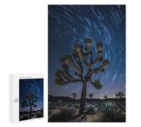 1000 PCS Puzzle For Adults Joshua Tree Starry Night Jigsaw for Adults Relax Games Staycation Kill Time Deal As Gifts for The Whole Family 1000 PCS