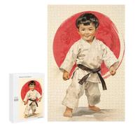 1000 PCS Puzzle for Adults Karate Boy Adult Jigsaw Puzzle Relaxing Games Birthday Present Unique Birthday And Xmas Gifts 1000 PCS