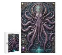 1000 PCS Puzzle for Adults King Mythological Cthulhu Puzzle For Teenagerss Improve Memory Fun Activities at Home Stress Reduction Gifts 1000 PCS