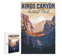 1000 PCS Puzzle For Adults Kings Canyon National Park Jigsaws for Adults Relax Games Pattern Assembly Deal As Gifts for The Whole Family 1000 PCS