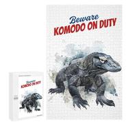 1000 PCS Puzzle For Adults Komodo Dragon Jigsaw for Adults Relax Games Staycation Kill Time Deal As Gifts for The Whole Family 1000 PCS