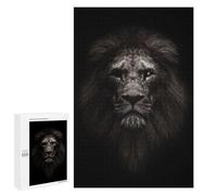 1000 PCS Puzzle For Adults Lion King Face Jigsaws for Adults Puzzle Improve Memory Wishlist with Santa Claus Stress Reduction Gifts 1000 PCS