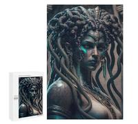 1000 PCS Puzzle for Adults Medusa's Serpent Veil Adult Jigsaw Puzzle Brain Teaser Game But Fun And Humorous Fun at Home Activities, 1000 PCS