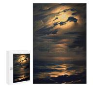 1000 PCS Puzzle For Adults Moon Rise Jigsaw for Adults Relax Games Staycation Kill Time Deal As Gifts for The Whole Family 1000 PCS