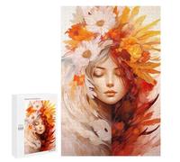 1000 PCS Puzzle For Adults Mystic Feathered Beauty Jigsaws for Adults Relax Games Pattern Assembly Deal As Gifts for The Whole Family 1000 PCS