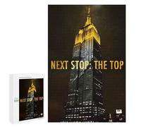 1000 PCS Puzzle For Adults Next Stop The Top Jigsaws for Adults Puzzle Improve Memory Wishlist with Santa Claus Stress Reduction Gifts 1000 PCS