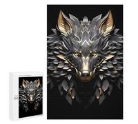 1000 PCS Puzzle for Adults Noble Sentinel Wolf Puzzle For Teenagers Improve Memory Every Piece Is Unique - Learning Educational Toys 1000 PCS