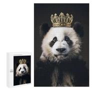 1000 PCS Puzzle For Adults Panda Animal Cute King Jigsaw for Adults Relax Games Staycation Kill Time Deal As Gifts for The Whole Family 1000 PCS