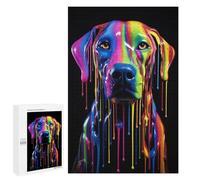 1000 PCS Puzzle For Adults Rainbow Dog Jigsaw for Adults Relax Games Staycation Kill Time Deal As Gifts for The Whole Family 1000 PCS