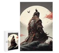 1000 PCS Puzzle For Adults Samurai Warrior with Sword Jigsaws for Adults Puzzle Improve Memory Wishlist with Santa Claus Stress Reduction Gifts 1000 PCS