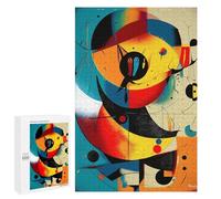 1000 PCS Puzzle For Adults Solar Orbit - Cosmic Abstract Geometry in Cyan, Vermillion, And Gold Jigsaws for Adults Relax Games Pattern Assembly Deal As Gifts for The Whole Family 1000 PCS