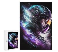 1000 PCS Puzzle For Adults Space Helmet Art Print Puzzle For Teenagers Analysis And Logic Help The Brain Exercise Deal As Gifts for The Whole Family 1000 PCS