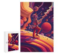 1000 PCS Puzzle For Adults Space Musician -2 Adult Jigsaw Puzzle Anti-Stress Toys Enhance Memory Help The Brain Exercise 1000 PCS