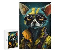 1000 PCS Puzzle For Adults Steampunk Lemur Elegance Jigsaw for Adults Relax Games Staycation Kill Time Deal As Gifts for The Whole Family 1000 PCS