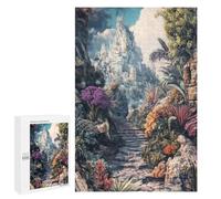 1000 PCS Puzzle For Adults Stone Path to Mountaintop Jigsaw for Adults Relax Games Staycation Kill Time Deal As Gifts for The Whole Family 1000 PCS