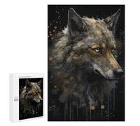 1000 PCS Puzzle For Adults Wolf Enchanted Isle Jigsaws for Adults Relax Games Pattern Assembly Deal As Gifts for The Whole Family 1000 PCS
