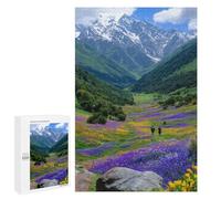 1000 PCS Puzzle For Teenagers Mountain Valley Hikers Adult Jigsaw Puzzles Difficult Hard Challenging To Complete Challenging Family Fun Game 1000 PCS