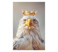 1000 PCS Puzzle For Teenagerss Eagle Pastel Crown Jigsaw for Adults Brain Teaser Game Analysis And Logic Difficult And Challenge 1000 PCS