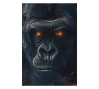 1000 PCS Puzzle For Teenagerss Fantasy Gorilla Glowing Jigsaw for Adults Brain Teaser Game Analysis And Logic Difficult And Challenge 1000 PCS
