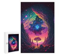 1000 PCS Puzzle For Teenagerss Galaxy Tree Jigsaw for Adults Anti-Stress Toys Analysis And Logic Parent-child Interaction 1000 PCS