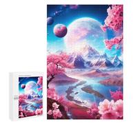1000 PCS Puzzle For Teenagerss Luminous Planet Puzzles for Adults Hands-on Game Pattern Assembly Unique Gifts for Birthday And Christmas 1000 PCS