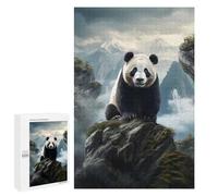 1000 PCS Puzzle For Teenagerss Panda Mountains Adult Jigsaw Puzzle Toy Wall Decor Hand Speed Race Unique Gifts for Birthday And Christmas 1000 PCS
