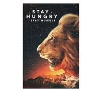 1000 PCS Puzzle For Teenagerss Stay Hungry Jigsaw for Adults Brain Teaser Game Analysis And Logic Difficult And Challenge 1000 PCS