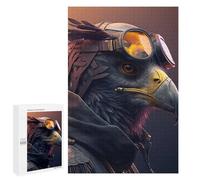 1000 PCS Puzzle For Teenagerss Steampunk Eagle Portrait-1 Adult Jigsaw Puzzle Toy Wall Decor Hand Speed Race Unique Gifts for Birthday And Christmas 1000 PCS