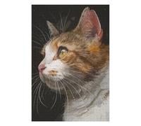 1000 PCS Puzzle For Teenagerss Vintage Vector Cat Jigsaw for Adults Brain Teaser Game Analysis And Logic Difficult And Challenge 1000 PCS
