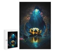 1000 PCS Puzzle Für Erwachsene Enchanted Lotus Pond Puzzles Für Erwachsene Puzzle Verbessert Das Gedächtnis Wunschliste Mit Weihnachtsmann Stressabbau Geschenke 1000 PCS
