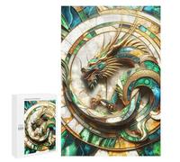 1000 PCS Puzzles for Adults Abstract Japanese Dragon Jigsaws for Adults Relax Games Presents for Women Birthday And Unique Gifts 1000 PCS